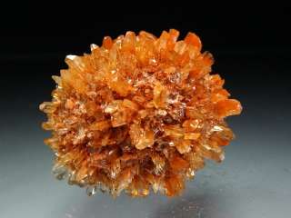 Bright Orange Creedite Crystal Cluster #16  