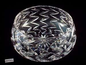 Vintage Waterford Crystal Zig Zag Bowl  