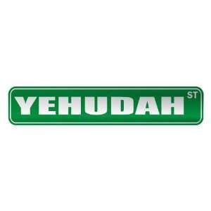   YEHUDAH ST  STREET SIGN