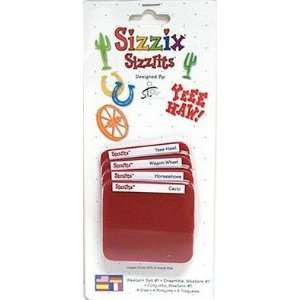  Sizzlits Western Set #1 38 9847 Arts, Crafts & Sewing