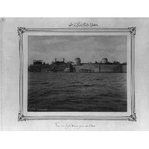  View of Yedikule (Seven Towers) from the sea / Abdullah 