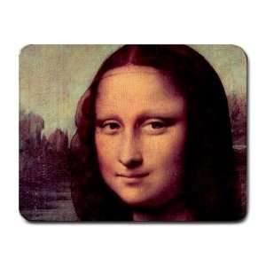 Mona Lisa Detail By Leonardo Da Vinci Mouse Pad Office 