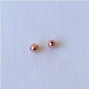  Copper Round Beads   4mm Arts, Crafts & Sewing