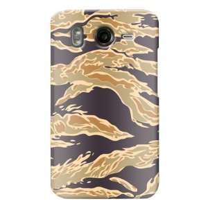  Second Skin HTC Desire HD Print Cover (Tiger Camouflage 