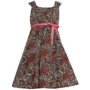  Ann Girls Sleeveless Printed Emma Dress, Size 4yrs 