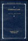 Criminal Law, (0820528129), Joseph G. Cook, Textbooks   