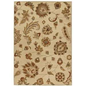  Orian American Heirloom Woosley 1202 Bisque 9 x 13 Area 