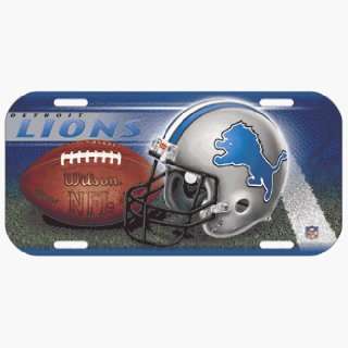 NFL Detroit Lions High Definition License Plate **  Sports 
