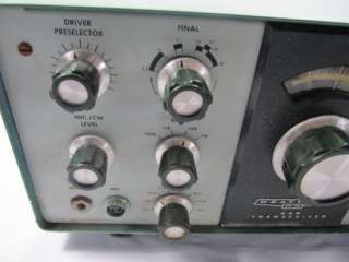 Vintage Heathkit Model HW 101 Ham Radio Transceiver SSB / CW   80 10 
