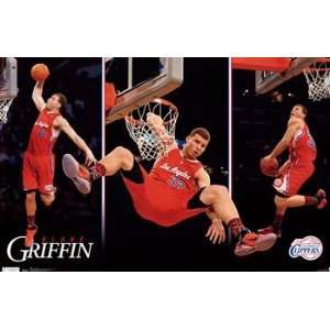  Clippers   B Griffin   Dunk 11 Poster (34.00 x 22.00 