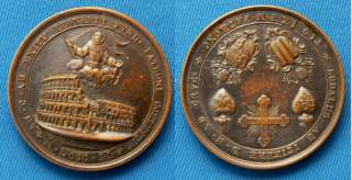 Medal 1851 Vatican Pie IX by Zaccagnini  