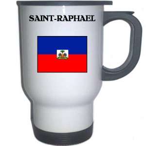  Haiti   SAINT RAPHAEL White Stainless Steel Mug 