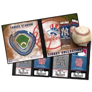  Personalized New York Yankees MLB Ticket Album