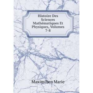    De Fouier Ã? Arago (9785879148275) Maximilien Marie Books