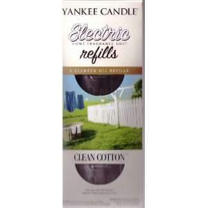  Yankee Candle Company Elec Refill 2 Pack Clean Cotton 