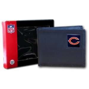  Chicago Bears Leather Bifold Wallet