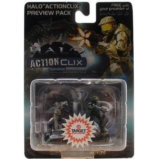  Halo ActionClix Master Chief & Arbiter Figure Preview Pack 