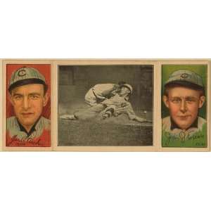  James P.Archer/John J. Evers,Chicago Cubs,baseball 1912 