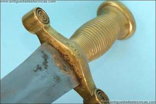 French Infantry short sword side arm machete. Mod 1831  