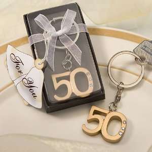  Wedding Favors 50th Anniversary key ring favors Health 