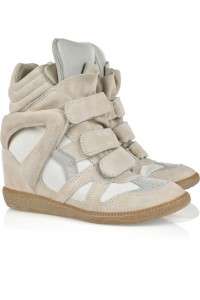 NUEVAS zapatillas de deporte blancas beige 37 de gamuza Isabel Marant 
