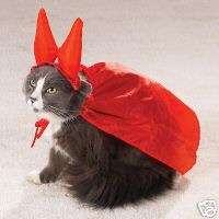 Zanies The Evil One Red Cat Halloween Costume  