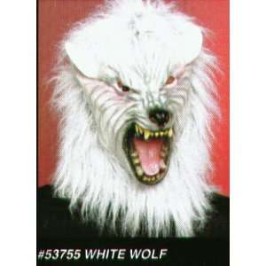   Seasonal Halloween Masks White Were Wolf #53755 