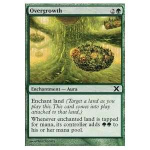  Magic the Gathering   Overgrowth   Tenth Edition   Foil 