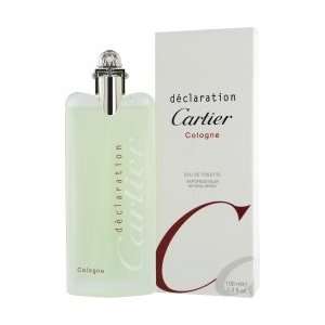  DECLARATION COLOGNE by Cartier EDT SPRAY 3.3 OZ Beauty