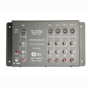    Selected 4 Output A/V SVideo Amp By Cables To Go Electronics