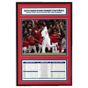  David Ortiz Boston Red Sox 2004 American League Champions 