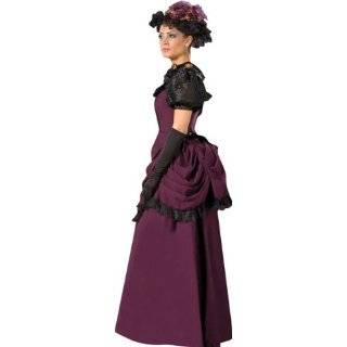 Womens Medium 19th Century Purple Victorian Dress by Tabis 