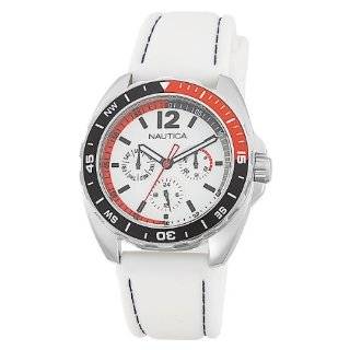   Unisex N09907G Sport Ring Multifunction White Box Set Watch by NAUTICA