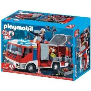  Playmobil Fire Engine Fireman Toys & Games
