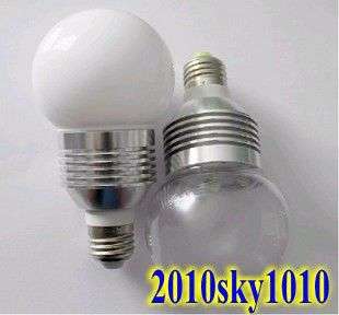 New 5W High Power E27 White LED Bulb Candle Lamp Wall lighting Spot 