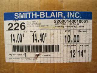 SMITH BLAIR 12 14 Single Band Clamp, water pipe repair  