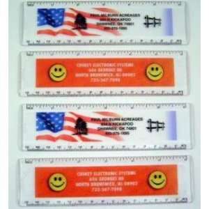  Imprinted Acrylic 6 Inch Rulers Case Pack 200 Electronics