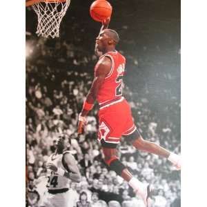  Michael Jordan Dunk Canvas