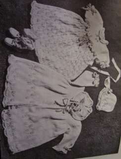 100S of VINTAGE 30s 70s BABY KNITTING/crochet PATTERNS~8 books 