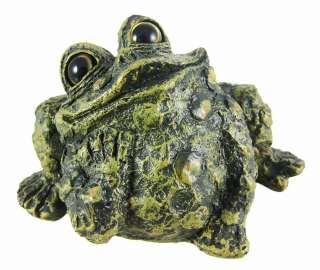 Toad Hollow Daydreaming Frog Statue Figure  