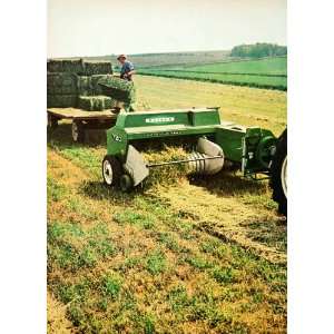  1968 Ad Oliver 720 Roto Flo Feed Crop Hay Baling Farming 
