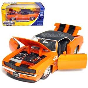  1969 Chevy Camaro SS 1/24 Scale, Orange with Black Top 