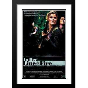   Her Line of Fire 32x45 Framed and Double Matted Movie Poster   Style A