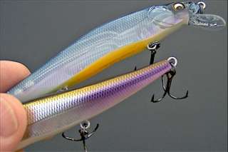 Megabass paint patterns often use strategic shots of color, such as 