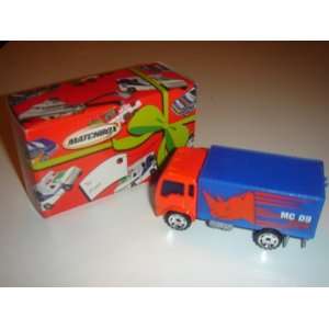   Santa Cars Deliver Truck Orange/Blue in MBX Xmas Box Toys & Games