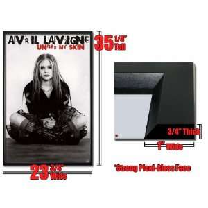   Framed Avril Lavigne Under My Skin Wall Poster Fr 6609