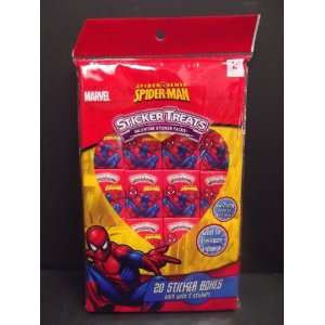  Spider Sense Spider Man Valentine 20 Sticker Treat Boxes 