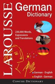   Larousse Concise Dictionary Spanish English 