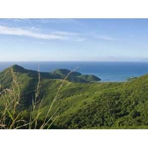  View of South West Coast from Boggy Peak, Antigua, Leeward 
