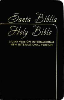  NVI / NIV Spanish/English Bible   Black Leatherlike 